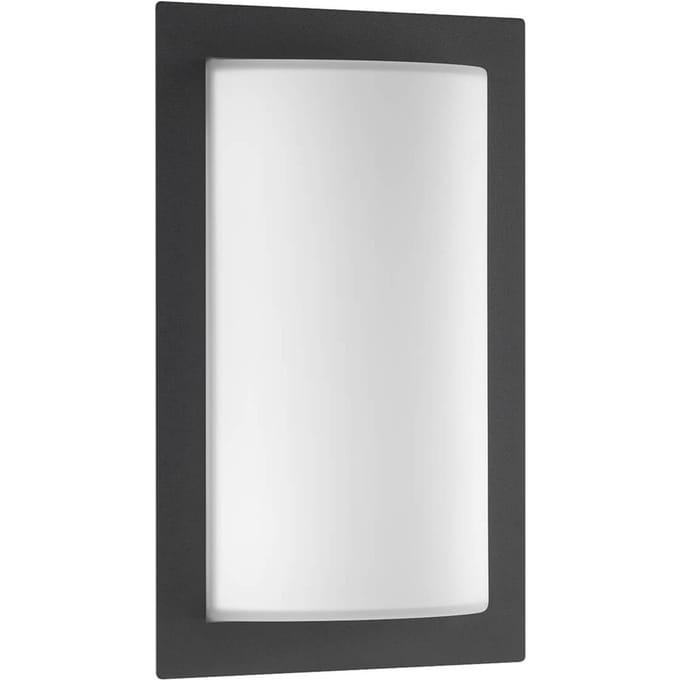 LCD Luis buitenwandlamp, grafiet, bewegingsmelder