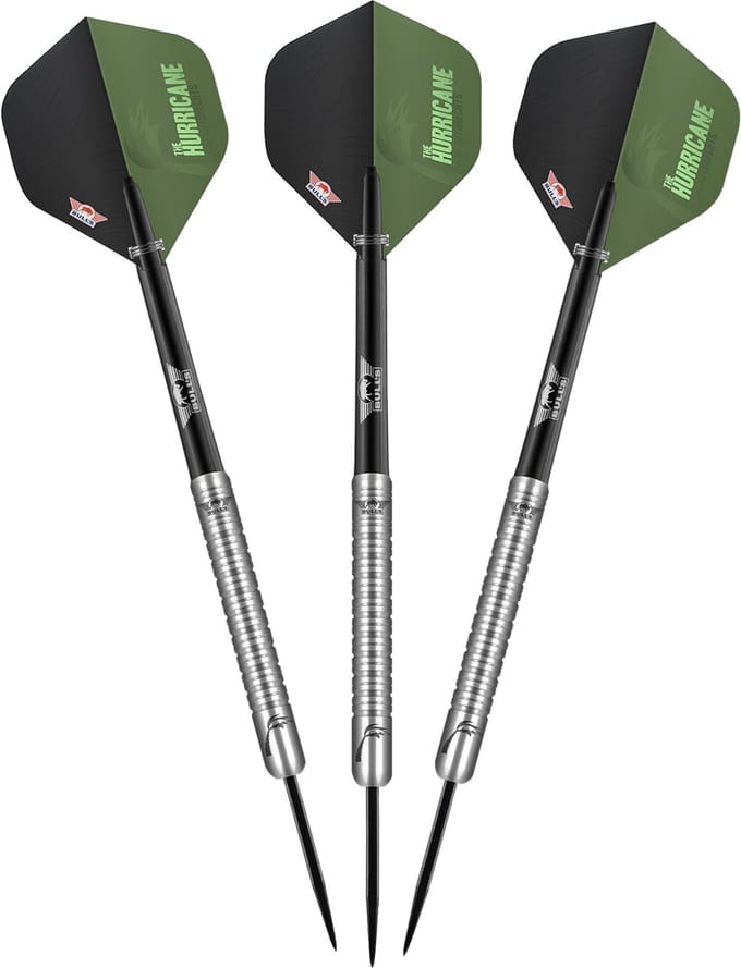 Bull's Kim Huybrechts - Dartpijlen 80% Tungsten - Plain