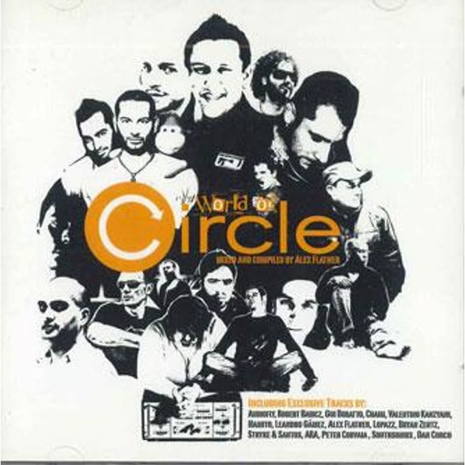 CD ALEX FLATNER - World Of Circle CIRCLE0032 CIRCLE 2007 Duitsland Dans & Electronica Gebruikt