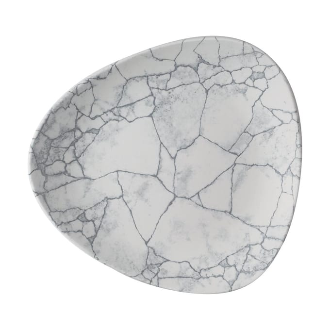 Churchill Studio Prints Kintsugi Pearl Grey Lotus Borden 254mm (12 stuks)