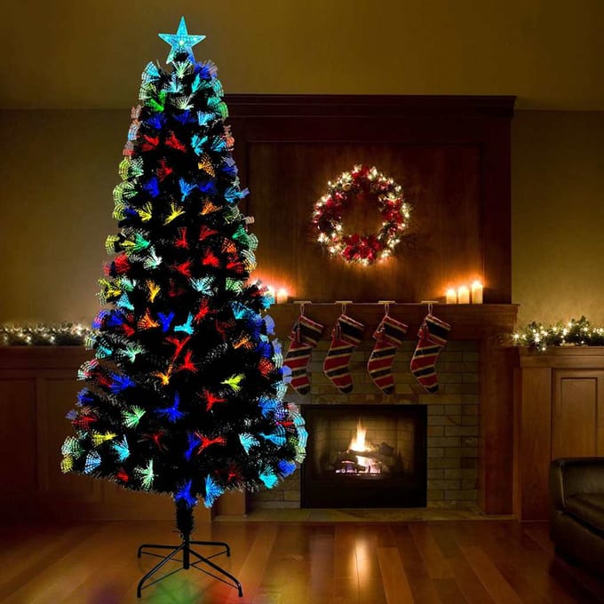vidaXL - Kunstkerstboom - Groen - 240 - cm - PVC