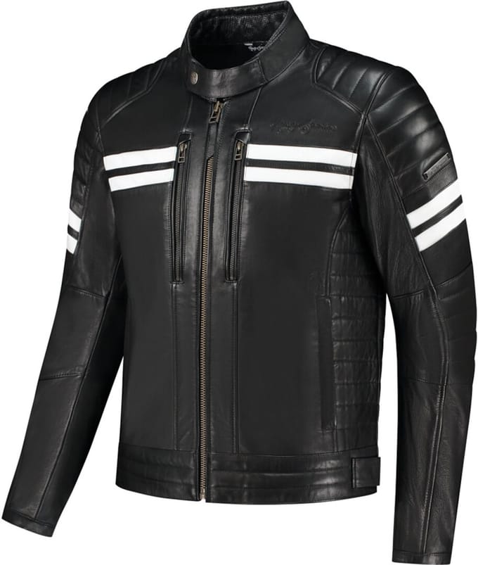 Rusty Stitches Steve Motorfiets lederen jas -