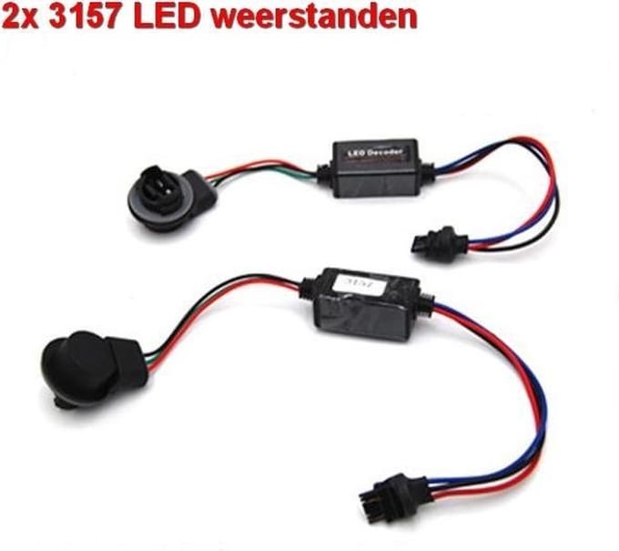 2 Decoders voor 12Volt 3157 ledlampen