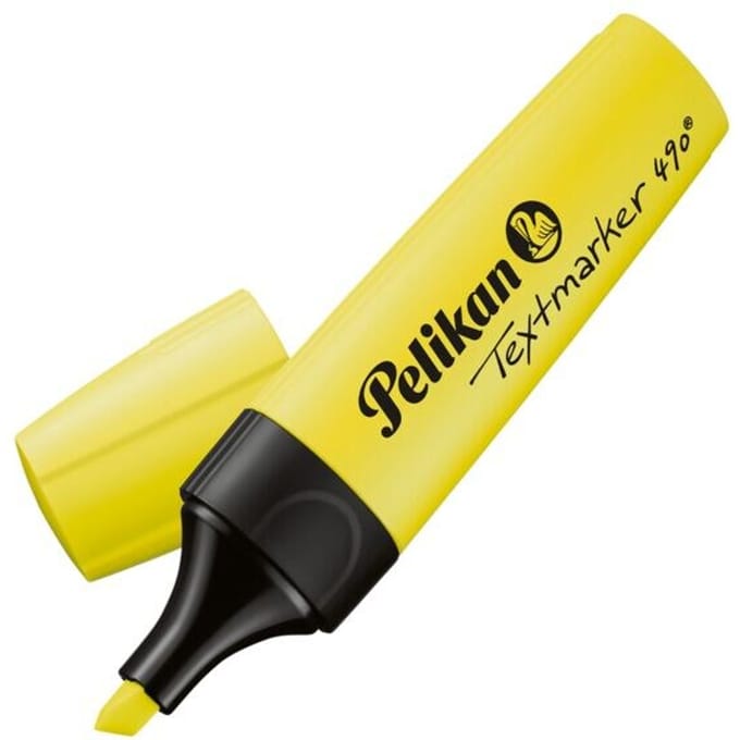 Pelikan Textmarker 490® 10 pcs. in FB Neon Yellow