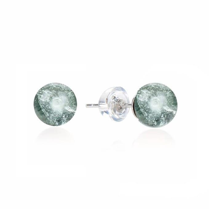 Oorbellen Fluoriet 4 mm