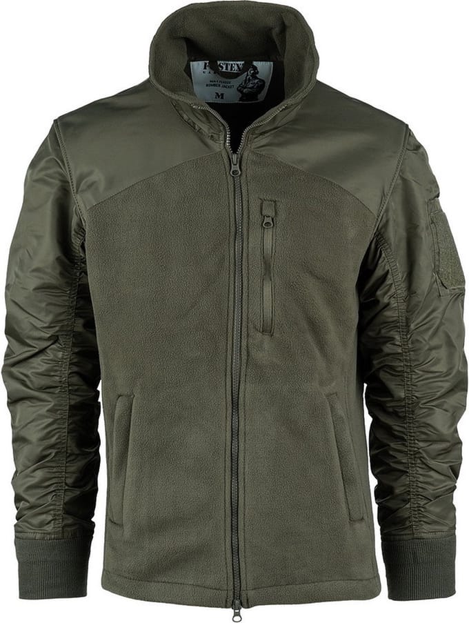 Fostex Ma-1 Fleece Bomber Jacket Ranger Green S