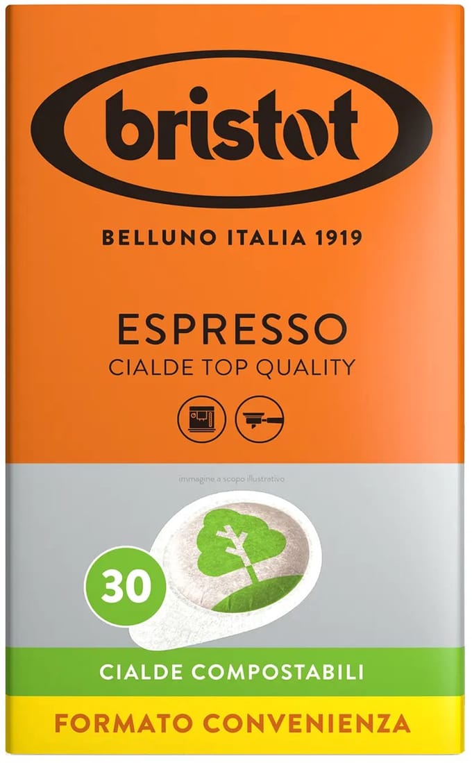 Bristot Espresso ESE Servings - 30 stuks