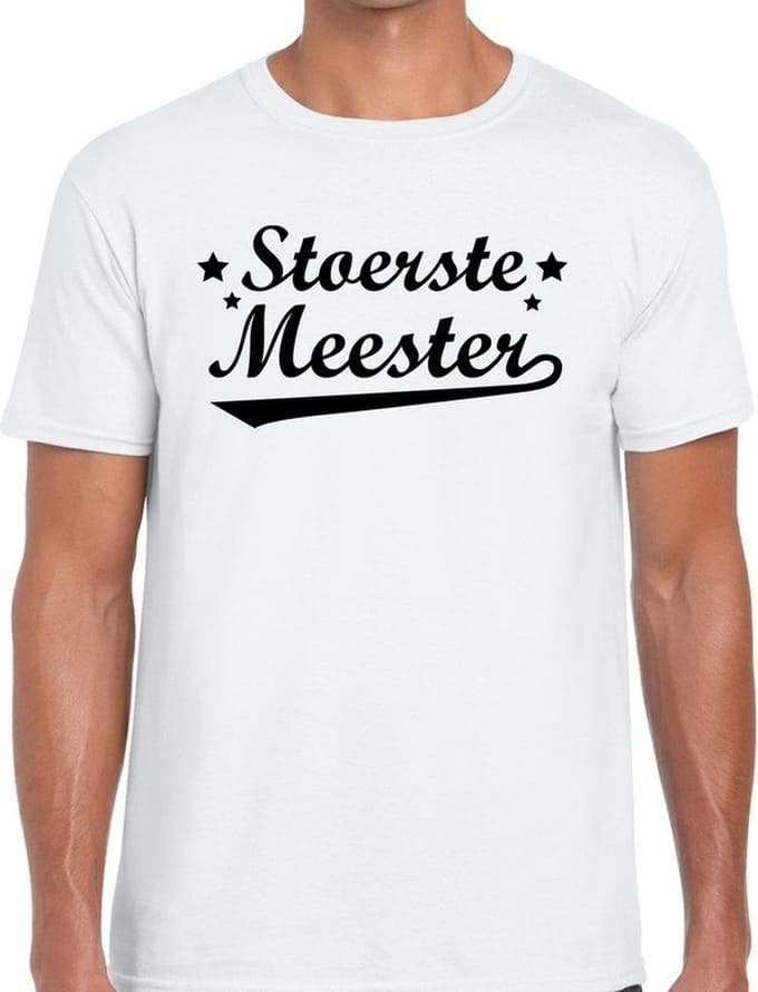 Stoerste meester cadeau t-shirt heren - Einde schooljaar/ meesterdag cadeau XXL