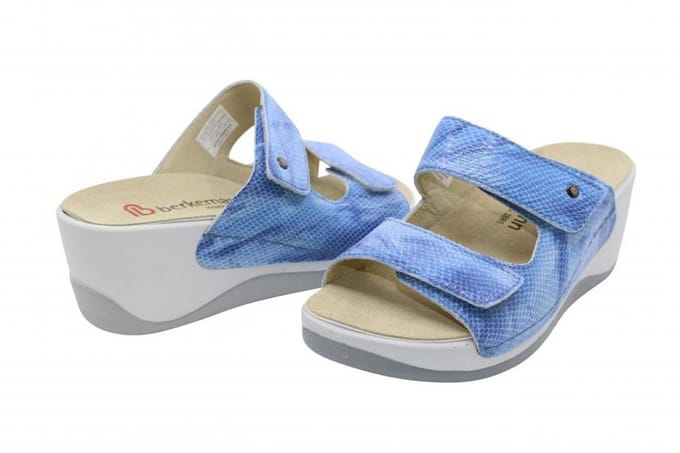Berkemann Slippers - Berkemann callista washed jeans slipper