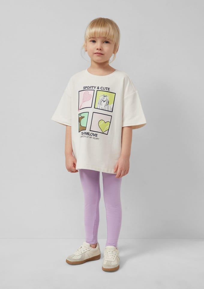 Effen Legging in Grote Maten Meisjes s.Oliver (x2)