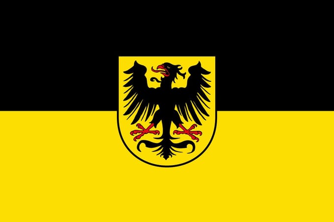 Vlag Arnstadt 100x150cm