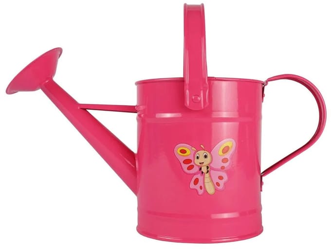 Talen Tools - Kindergieter - Vlinder - Metaal - Roze