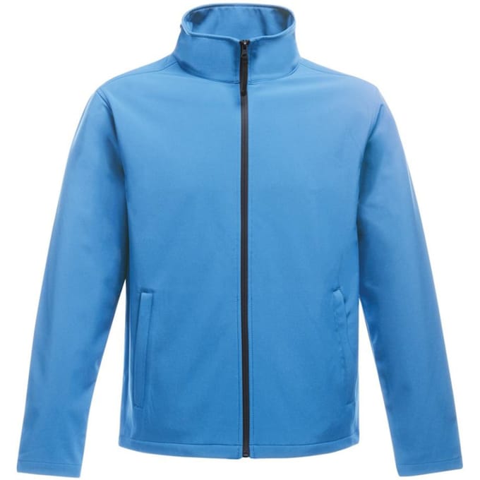 Regatta Opmerkelijk Heren Ablaze Afdrukbaar Soft Shell-jasje (Frans Blauw/Zwaar)