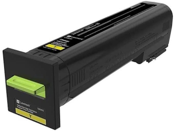 LEXMARK Toner Extra High Yield Corporate Yellow for CS820 22k