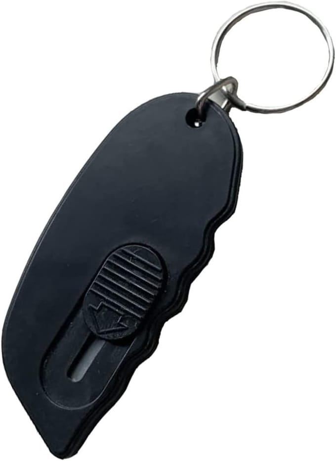 Efficiënte Mini Shrink Wrap Box Opener met Veiligheidsmes voor Gemakkelijk Verpakken en Openen - 1 stuk
