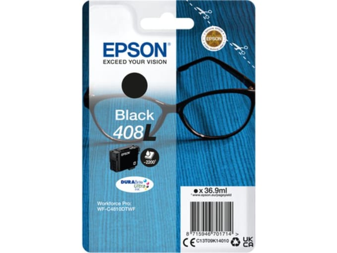 Epson 408XL - Extra High Capacity - black - original - ink cartridge