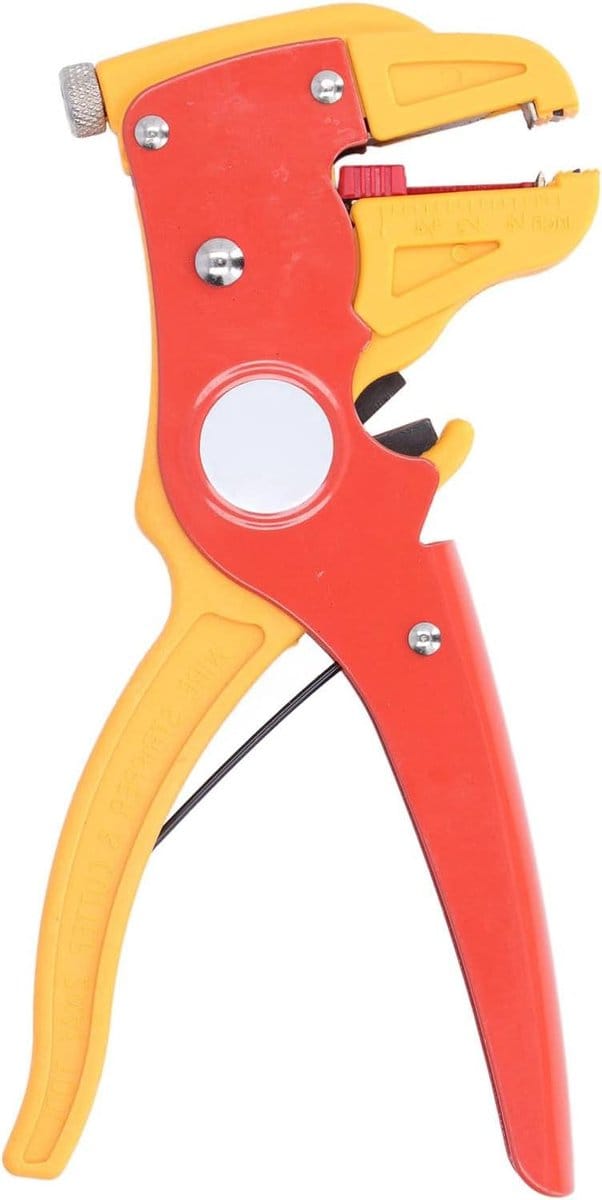 Electrician Wire Stripper,Wire Stripper Adjustable Range Simple Practical Lightweight Multifunctional Electrician Wire Pliers for Industry