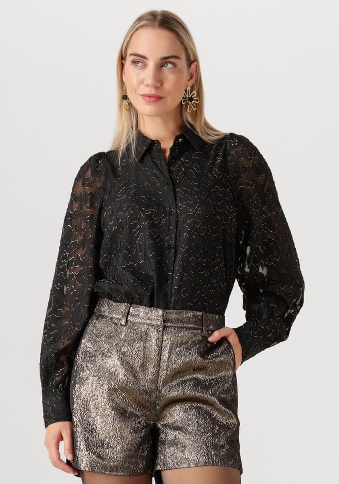Freebird Kendall Blouse Black Größe: XS | Longsleeves Outlet | Damen | Schwarz