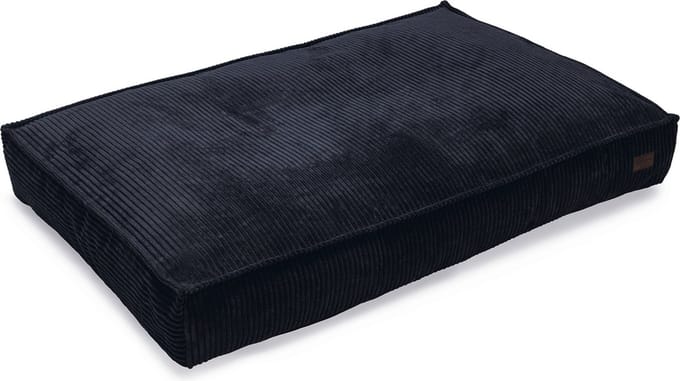 Designed by Lotte Ribbed - Hondenkussen - Antraciet -120x80x15 cm