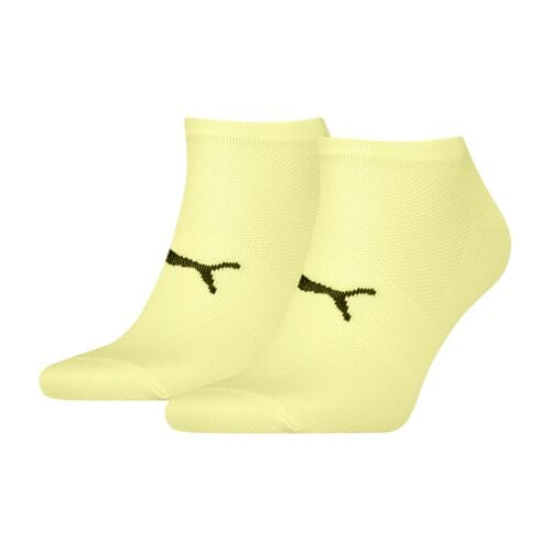 Puma Sport Light Sneaker (2-pack) - enkelsokken - geel
