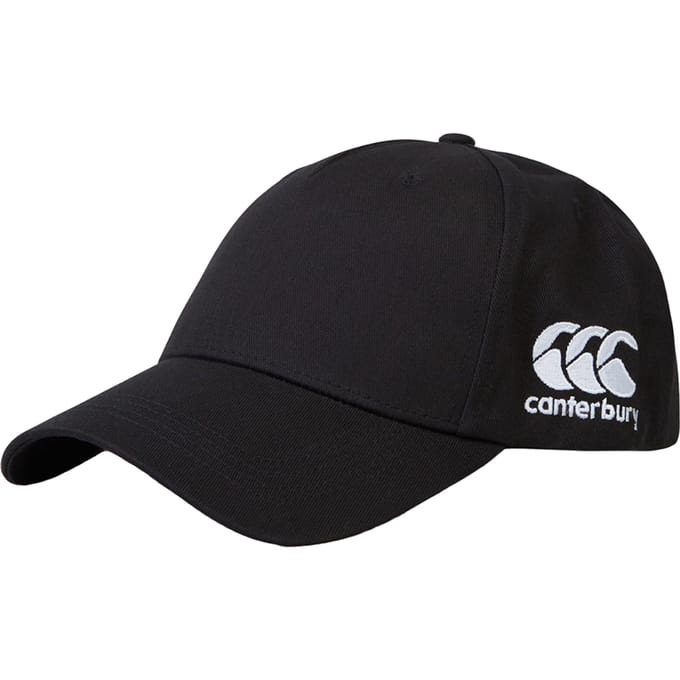 Canterbury Flex Fit Baseball Cap (Zwart)