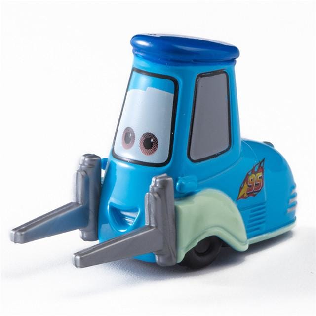Auto speelgoed Pixar Lightning McQueen Jackson Storm Mater Sally Sheriff 1:55 Legering Diecast jongen Kerstcadeau
