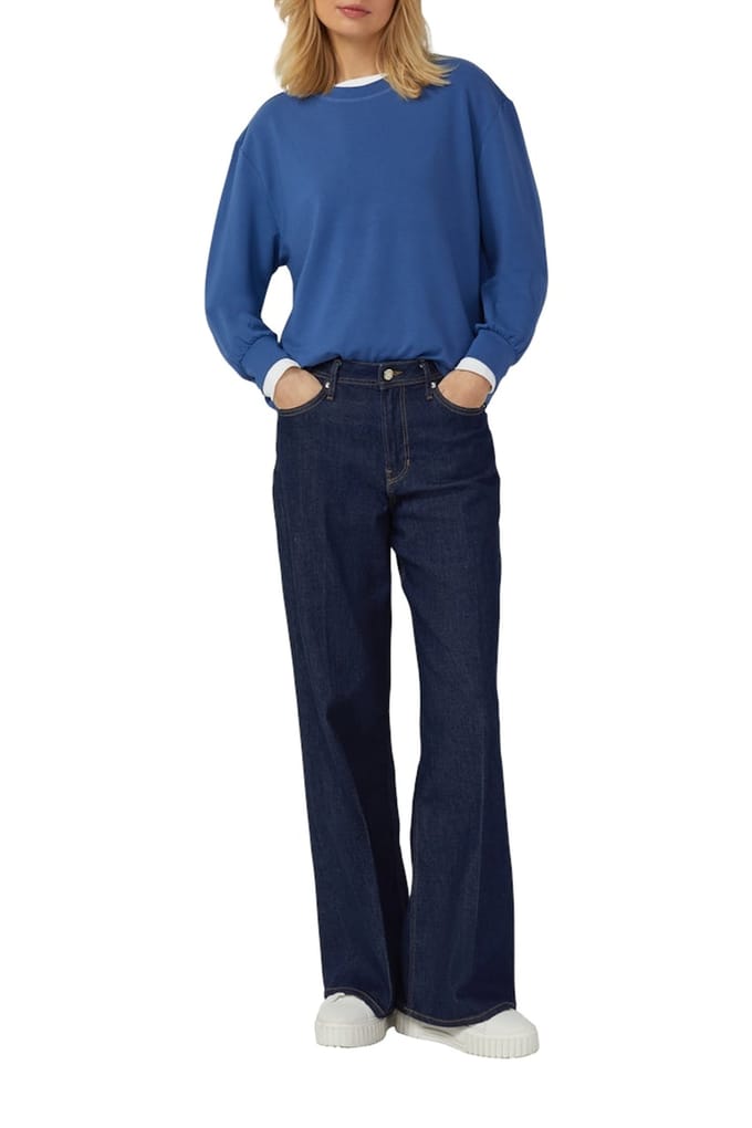 s.Oliver Sweatshirts Blue Maat: 36 | Longsleeves Outlet | Dames | Blauw
