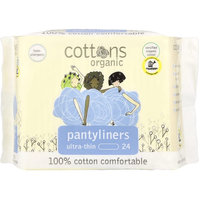 Katoen, 100% natuurlijk katoenen toplaag, inlegkruisje, ultradun, 24 inlegkruisjes white