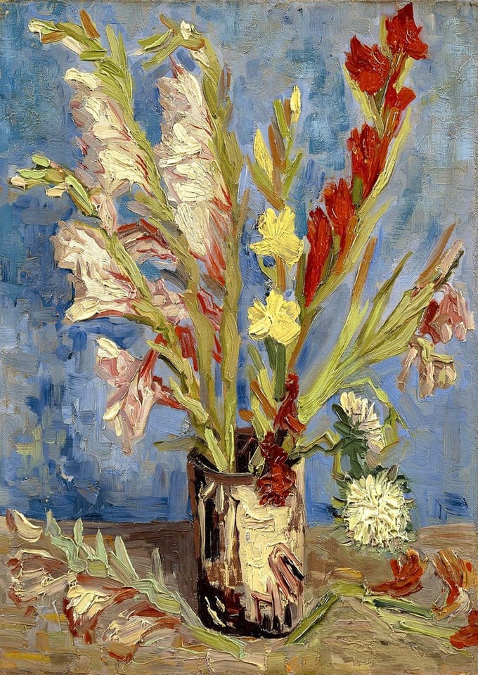 Enjoy Puzzle legpuzzel Vincent van Gogh vaas bloemen 1000 stukjes puzzel.