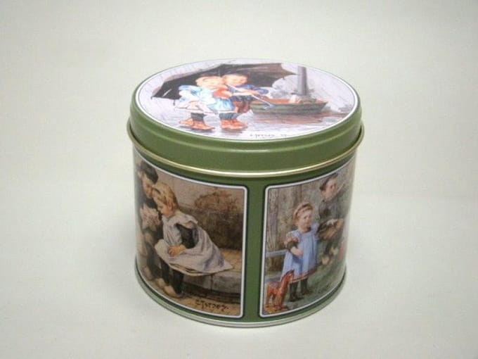 Ot en Sien Blik – Nostalgisch Koekblik – Bewaarblik Stroopwafels