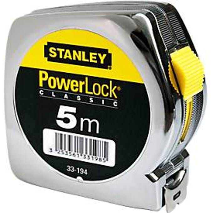 STANLEY Rolbandmaat Powerlock 5m - 19mm - 0-33-194