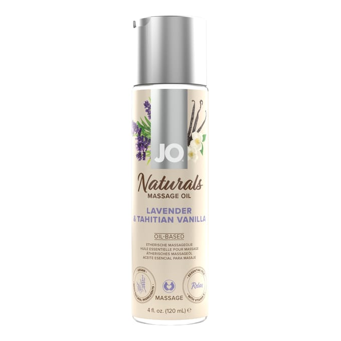 System Jo - Massage Olie Lavender & Tahitian Vanilla