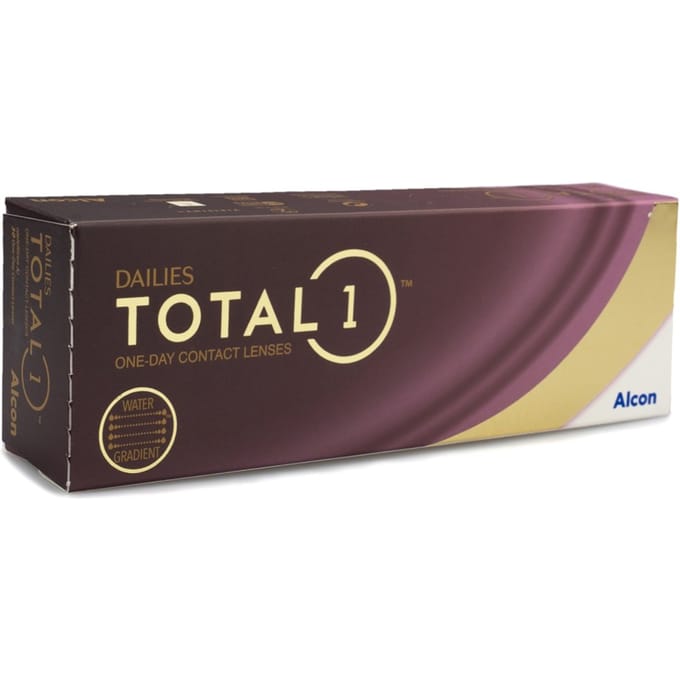 -2.50 - DAILIES TOTAL 1® - 30 pack - Daglenzen - BC 8.50 - Contactlenzen
