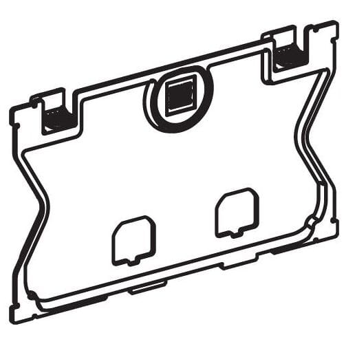 Geberit protection plate for Delta actuator plates 241.343.00.1