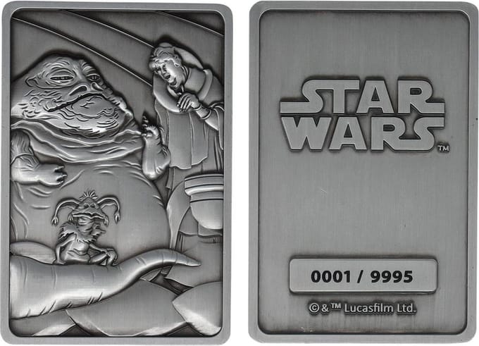 Star Wars: Iconic Scene Collection Limited Edition Ignot - Jabba the Hutt