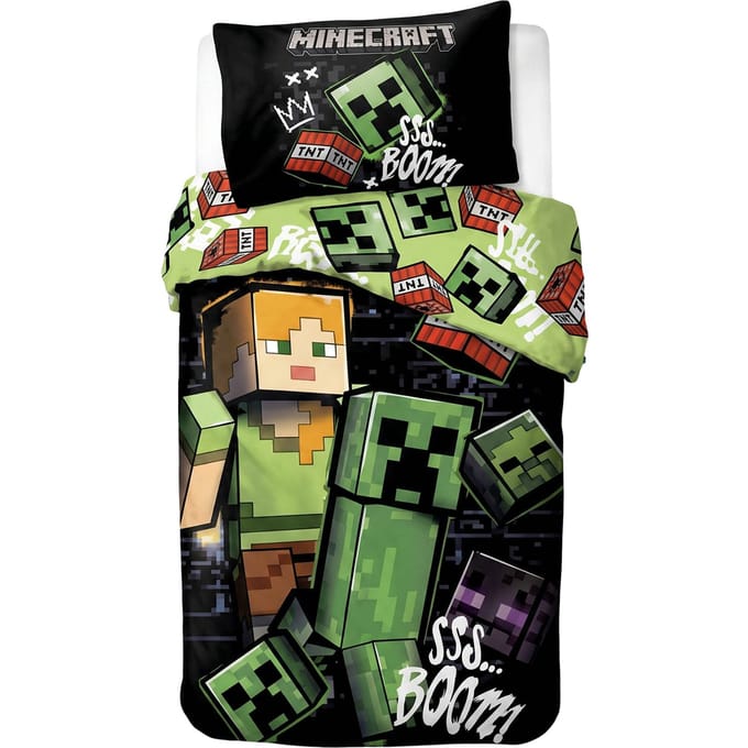 Minecraft dekbedovertrek