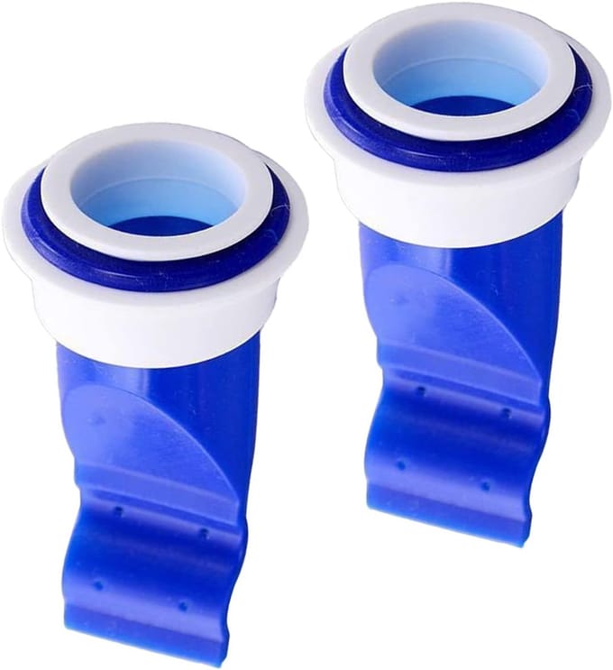 Geurbestendige Douche Vloer Afvoer Terugstroom Preventer - 2 Pack