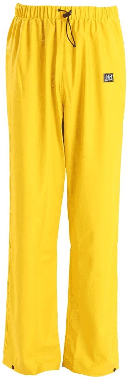 HELLY HANSEN regenbroek Stretch, polyesterweefsel, geel maat 60/62 (XXL)