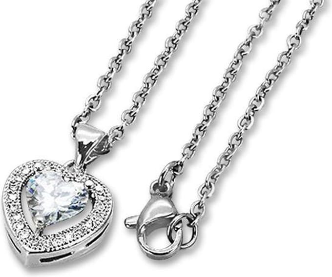 Amanto Ketting Danin - 316L Staal - Hart - 15x12m - 49cm