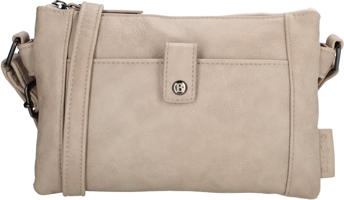 Beagles Cuenca Crossbodytas - Schoudertas - Dames Tas - Compacte Tas - Kleine - Dames - Lichttaupe