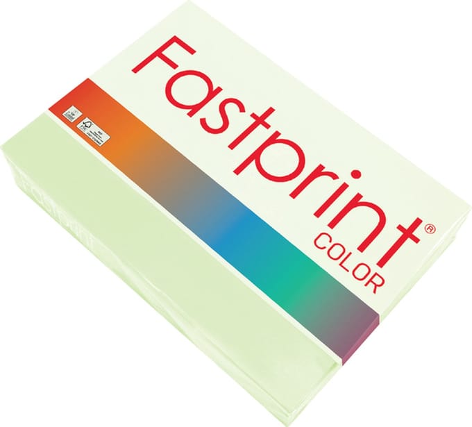 Kopieerpapier quantore colour a4 120gr lichtgroen | 5 stuks