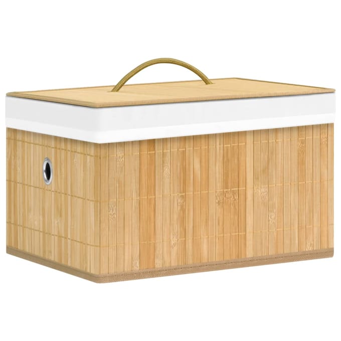 Boîtes de rangement en bambou 4 pièces