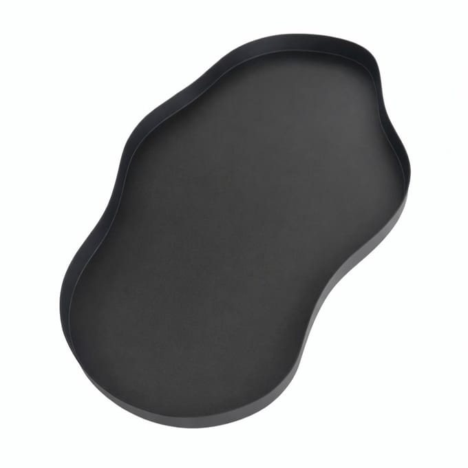 LOFT42 Serva Metalen Dienblad – Zwart – 65x37