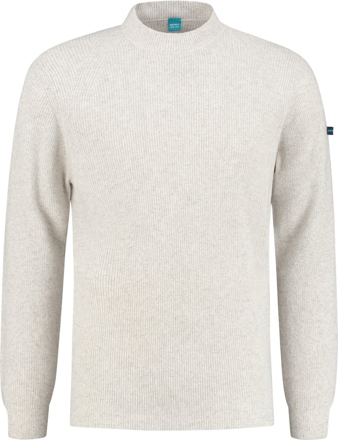District Indigo Trui Mockneck Grijs (7.12.505.510 - 026)