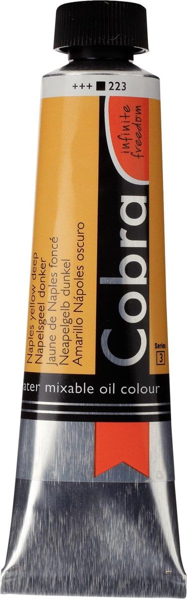 Olieverf - #223 Napelsgeel Donker - Cobra Artitst - 40ml