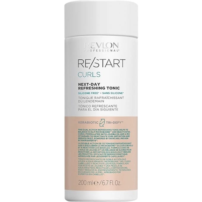 Revlon Professional Curls Next-Day Refreshing Tonic Haarbad Dames 200 ml