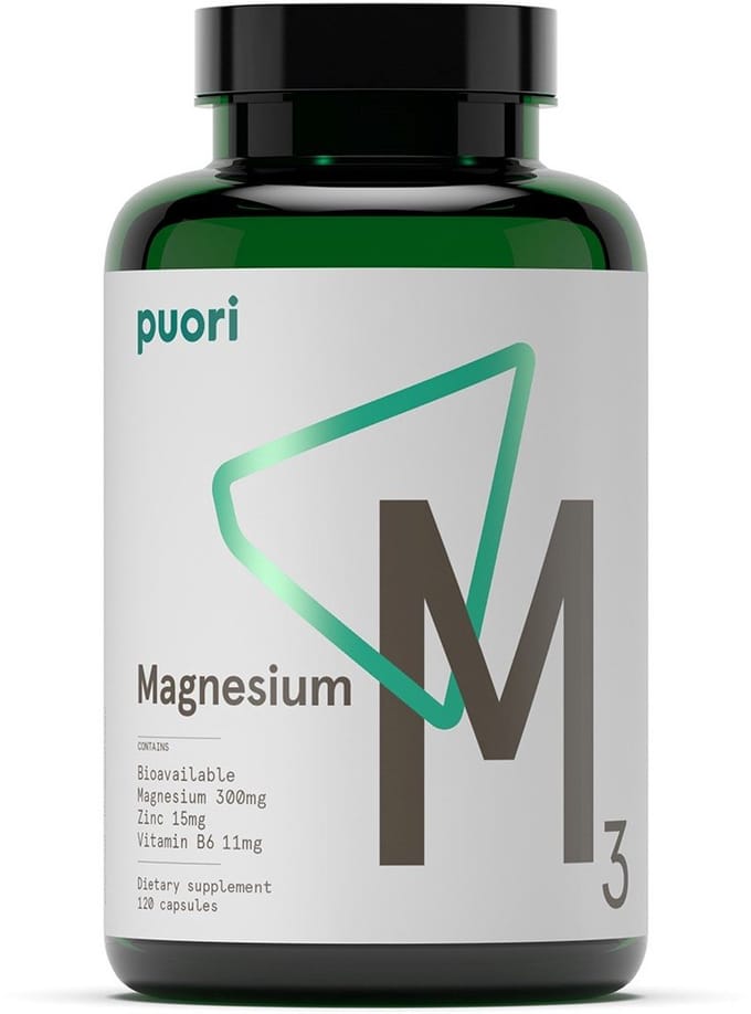 Puori M3 Magnesium Supplement 120 Capsules