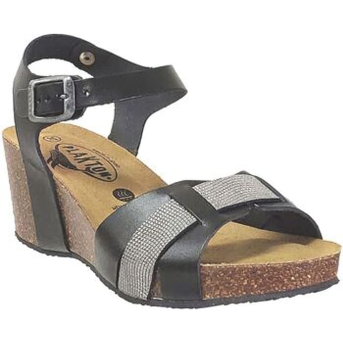 Sandalen met sleehak Plakton Brave