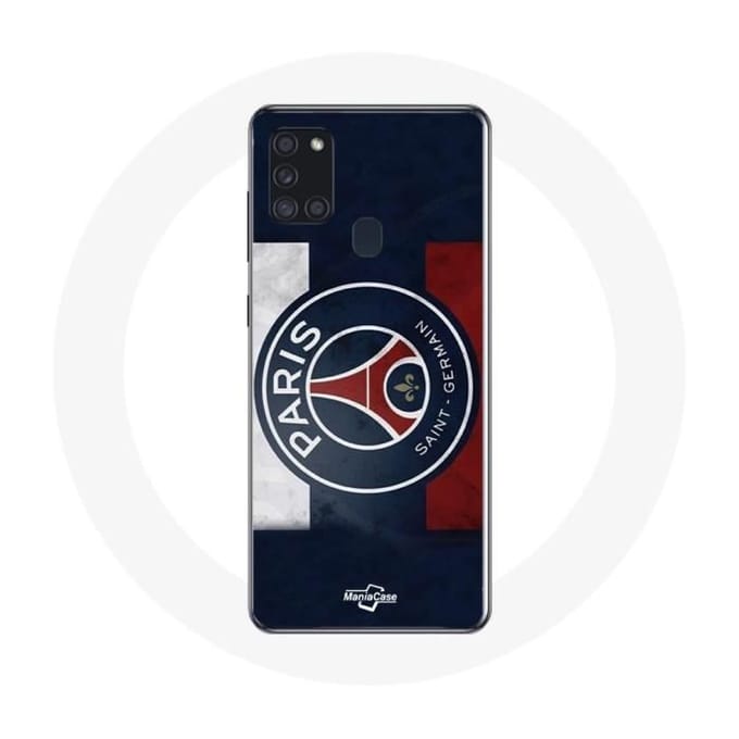 Hoesje - Maniacase - Samsung Galaxy A21S - Flexibel - PSG Logo - Bescherming
