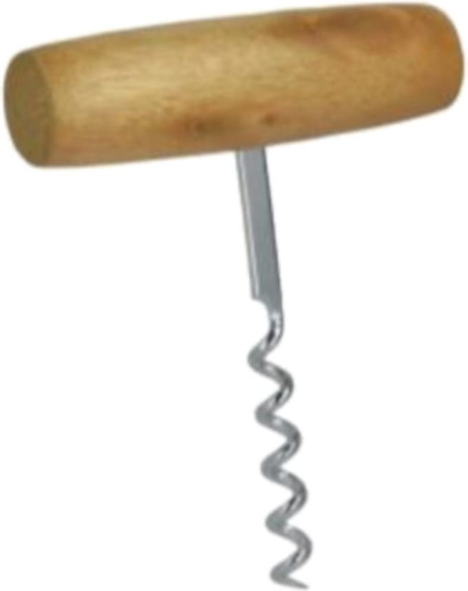 Metaltex Kurkentrekker hout/RVS 10,5cm